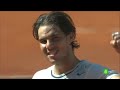 Rafa Nadal vs.Stanislas Wawrinka 6-2 y 6-4 final del Masters 1000 de Madrid 2013