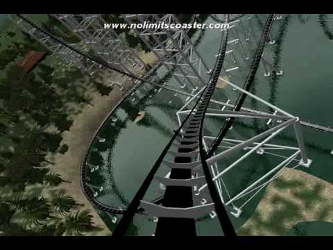 Download Kingda Ka, No Limits Roller Coaster Simulator video at ...