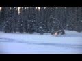 004 Snowmobile riding in deep powder 2010