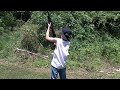 Trevor's first taste of buchshot recoil