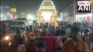 #tamilnadu  : तेनकासी जिले के अरुलमिगु #SriVennimalaiMurugan Temple  में मासी मागम उत्सव  मनाया