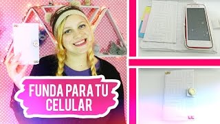 Una funda para tu celular, muy fácil y con reciclaje