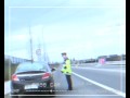 Hysterical video of Garda pulling over car.