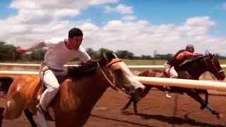 Carreras de caballos en Chupaderos de Cabrales (Fresnillo, Zacatecas)