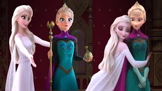 Elsa White dress VS Elsa Coronation Frozen 1 ?