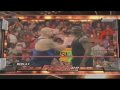 Shaq fights The Big Show on WWE Monday Night Raw 7.27.09