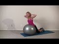 Total Body Stability Ball Workout ★ Sculpt & Strengthen your body