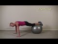 Total Body Stability Ball Workout ★ Sculpt & Strengthen your body