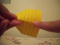 1 - How To Make An 8 Sided Sliding Ninja Star (shuriken) Out Of Paper / Origami