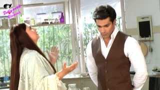 On Location of TV Serial  ''Qubool Hai'' Asad wants  to share Secret with Zoya before marriage