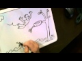 "Free Little Bird" live drawing video thumbnail