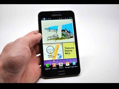 Vidéo du Samsung Galaxy Note Dark Blue