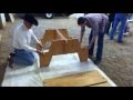 Amazing Portable Picnic Table from single sheet of plywood