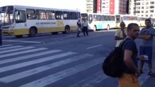 Vídeo parada onibus