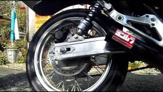 CB400FOUR NC36 ヨシムラ ショート管 - YouTube