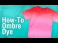 DIY Ombre Tie-Dye Technique using Tulip One-Step Dye! 