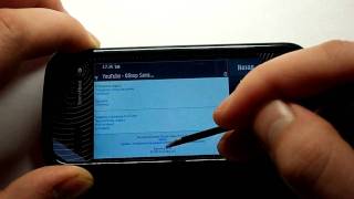 Обзор Nokia 5800: Тест просмотра YouTube видео