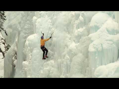 Will Gadd training Ouray Ice Park - Funded in part through grants from Great Outdoors Colorado made possible by the Colorado Lottery.