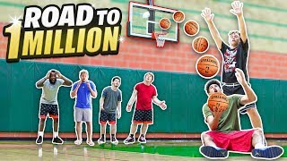 2HYPE TRICKSHOT BASKETBALL TO 1 MILLION SUBSCRIBERS!