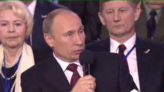 Путин и малый бизнес (конференция ОНФ)