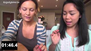 3 Minute Makeup Challenge with TheStyleDiet! - itsjudytime