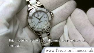 Tag Heuer WAH1315.BA0868 F1 Ceramic 12-Diamond Ladies Watch