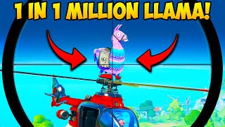 *1 IN A MILLION* LLAMA SPAWN!! - Fortnite Funny Fails and WTF Moments! #865