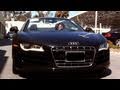 Audi R8 V-10 Spyder Super Car Quick Test Drive