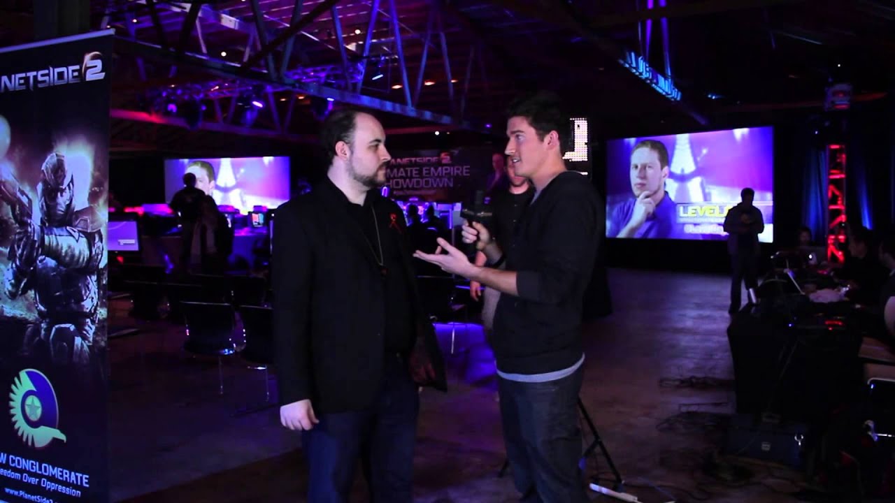 PlanetSide 2 Ultimate Empire Showdown - Total Biscuit Pre-Game Interview
