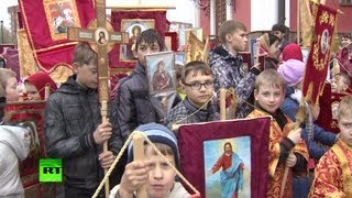 В Одинцово прошел пасхальный детский крестный ход