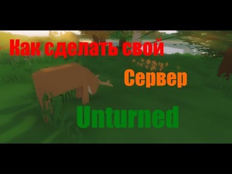Как сделать сервер unturned