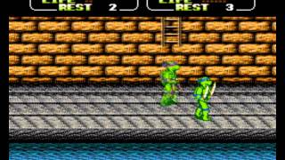 Teenage Mutant Ninja Turtles 2: The Arcade Game NES Кооператив / Cooperative