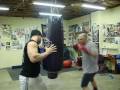 MMA Heavy Bag Boxing Striking Workout.