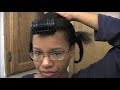Roller Set on Natural Hair using Magnetic Rollers