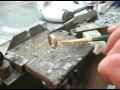 Making an 18ct gold two-tone wedding ring sit with the engagement ring - By Mobeus Jewellers