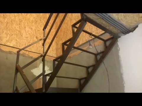 Лестница из металла своими руками ютуб 22