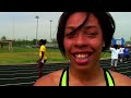 200 meter dash female champion