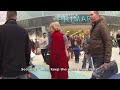 Screaming Justin Bieber Fan Prank in Public