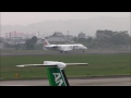 J-AIR CRJ-200 鶴丸 Landing & takeoff Kochi Ryoma Airport 2012.5