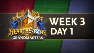 Hearthstone Grandmasters 2020 Season 1 - Week 3 Day 1