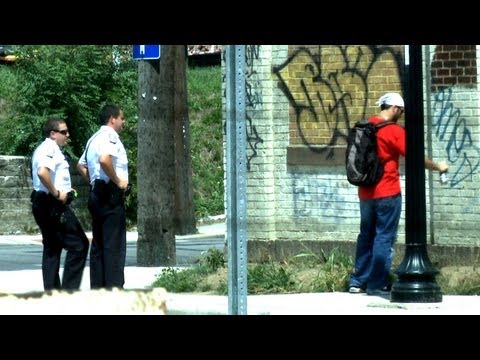Epic Spray Paint Prank - On Cops!