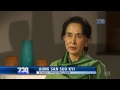 Aung San Suu Kyi calls for 'genuine democracy'