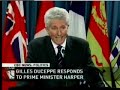 Gilles Duceppe responds to Harper