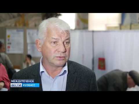 Видео: глава Междуреченска Сергей Кислицин пришел на избирательный участок