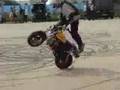 Honda Monkey stunt riding