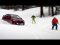 Evo versus Skiers - Top Gear USA - BBC