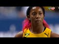 2013 IAAF World Championships women 200m dash FINAL - Felix goes down with injury!