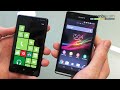 Sony Xperia SP vs Nokia Lumia 820