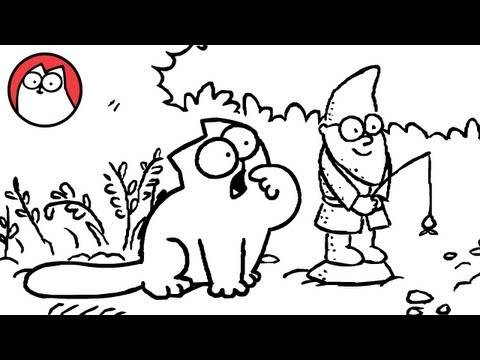 Кадр из мультфильма «Кот Саймона. Цветник»