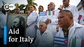 Coronavirus in Italy: Cuba, China and Russia send send medical aid | DW News